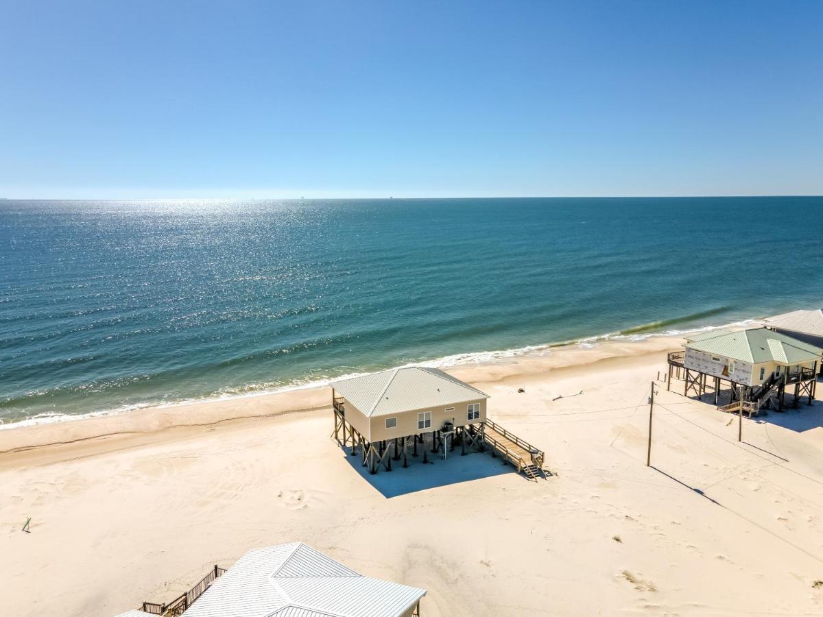 Marisol - Pet Friendly And Gulf Front! Enjoy The Large Deck With Amazing Views! Home Dauphin Island Exterior foto