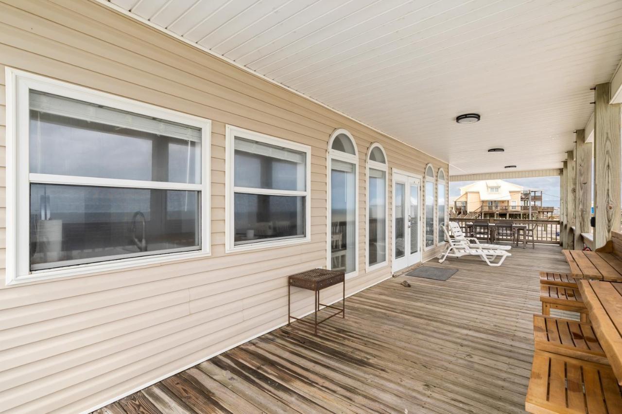 Marisol - Pet Friendly And Gulf Front! Enjoy The Large Deck With Amazing Views! Home Dauphin Island Exterior foto
