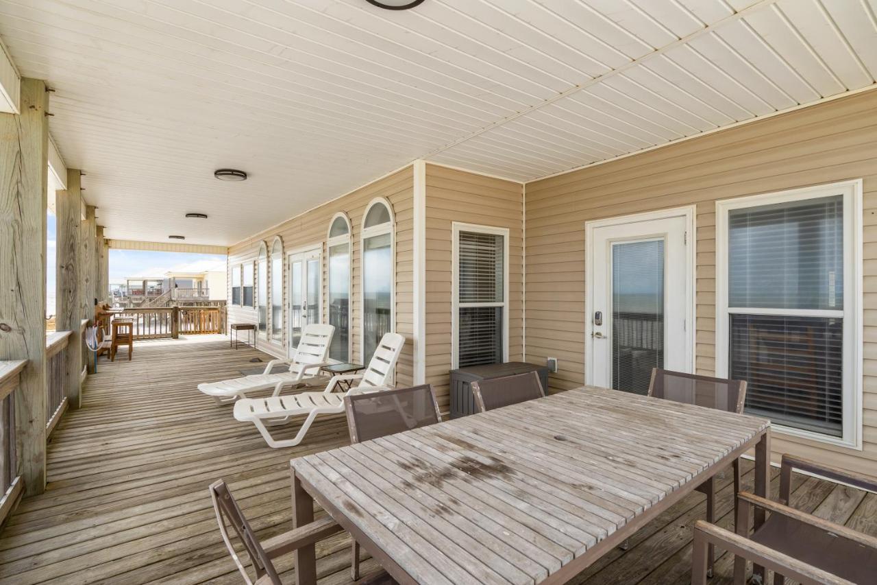 Marisol - Pet Friendly And Gulf Front! Enjoy The Large Deck With Amazing Views! Home Dauphin Island Exterior foto